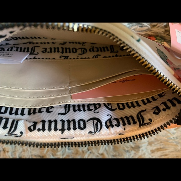 NWT Floral Juicy Couture Wristlet - Picture 6 of 8